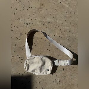 Lululemon Cream Belt Bag 1L